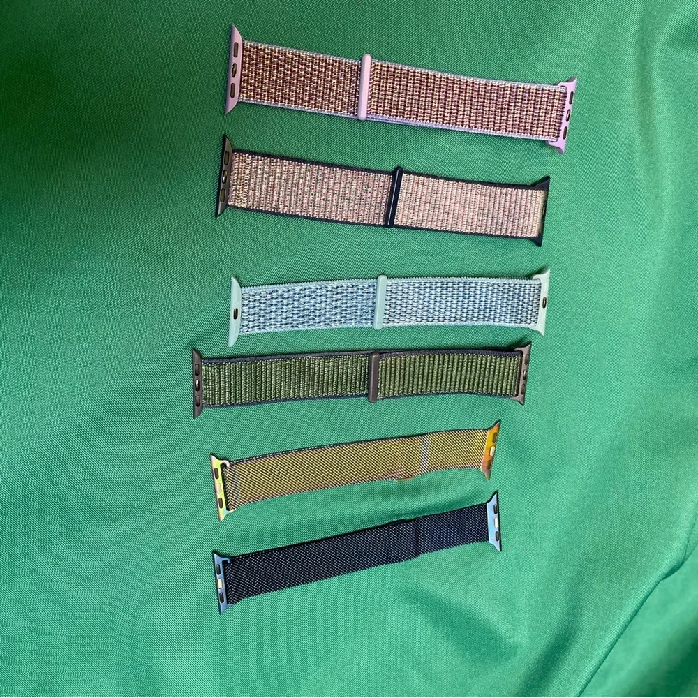 Colorful Mesh Watch Bands Set of 6